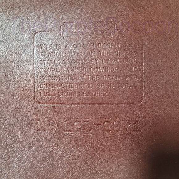 Vintage Coach Beaumont Satchel #9871 - Picture 8 of 9